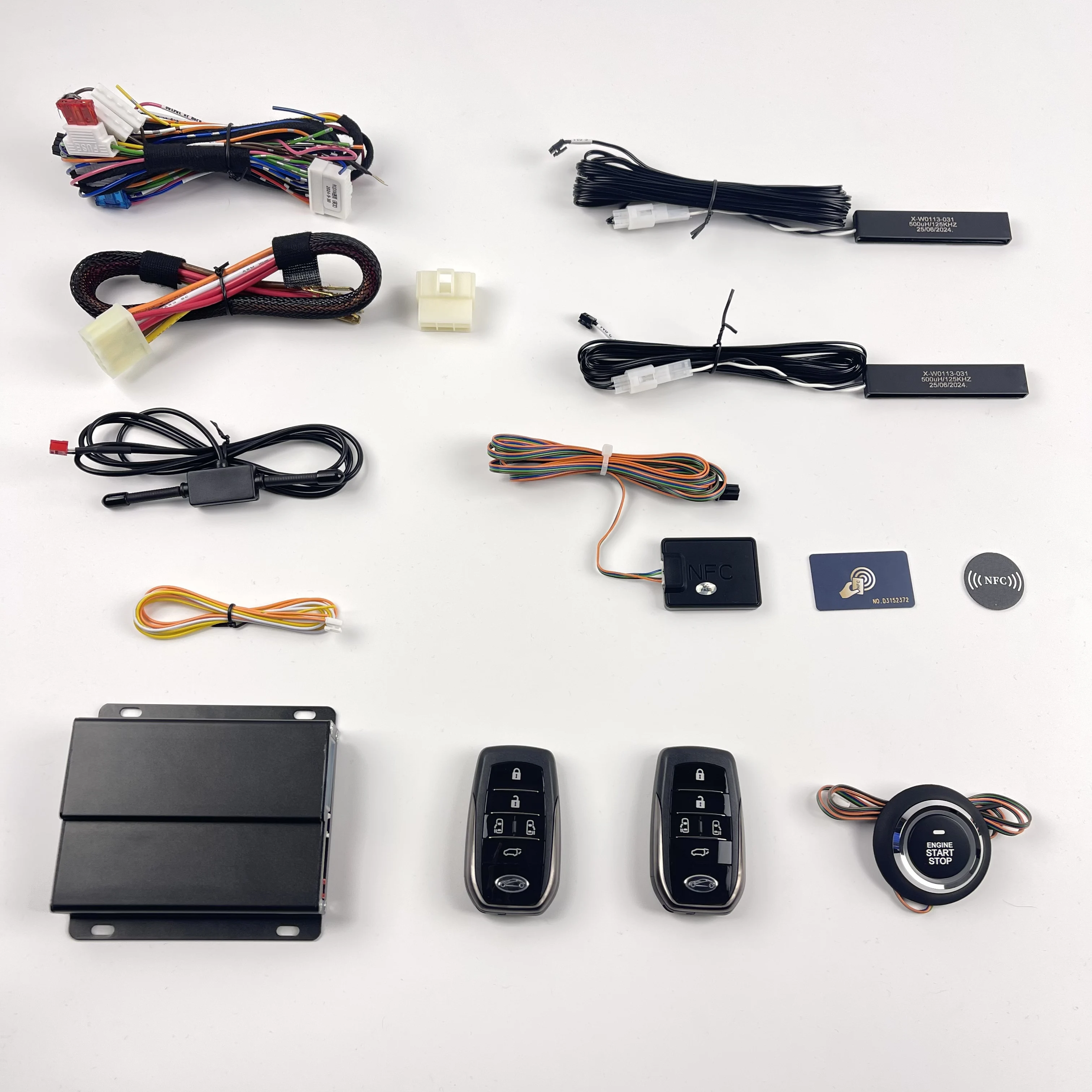

OVI Advanced Keyless Entry & Remote Start System Essential Car Alarms with Remote Engine Starter Function