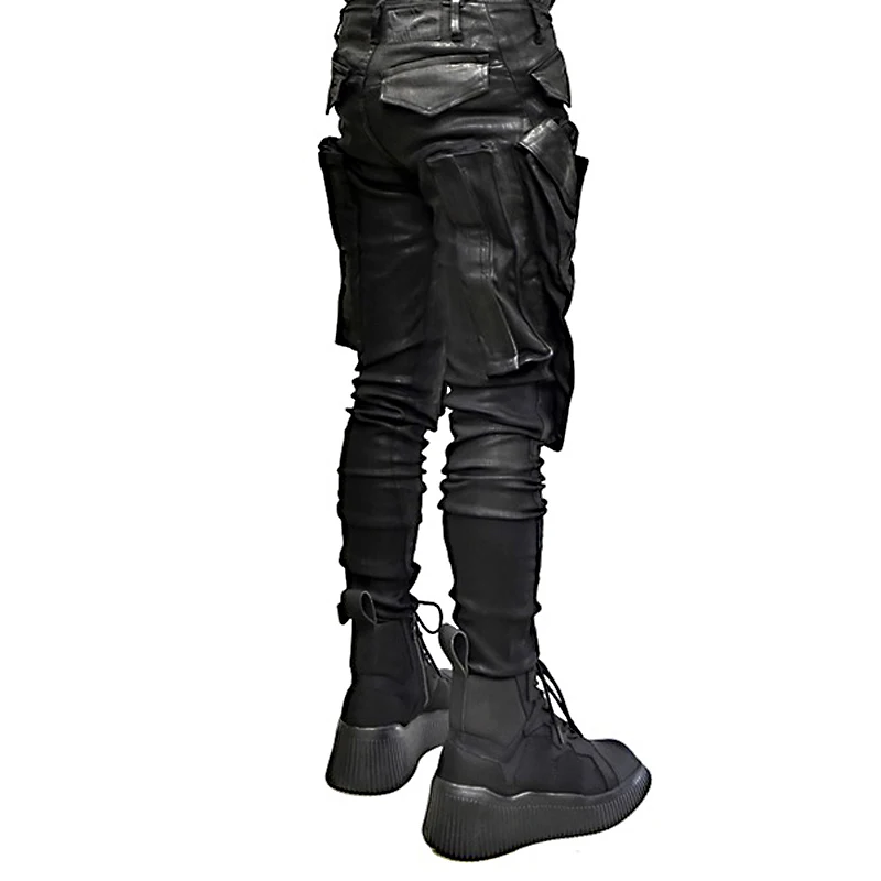 2022 Multi Pockets Cargo Pants Hip Hop Tactical Function Pants Casual Joggers Trousers Streetwear