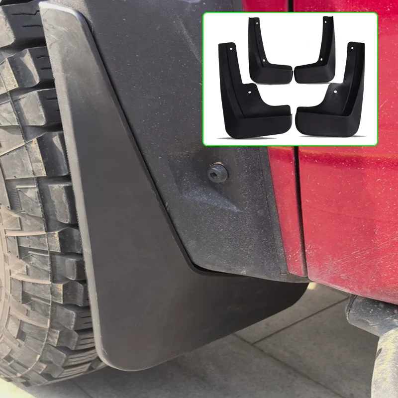 ABS Car Fender Mud Flaps Premium Splash Guard Anti-dirt For JMC Grand Avenue Pro DADAO 2025-2027 Wear-resistant Body Protect