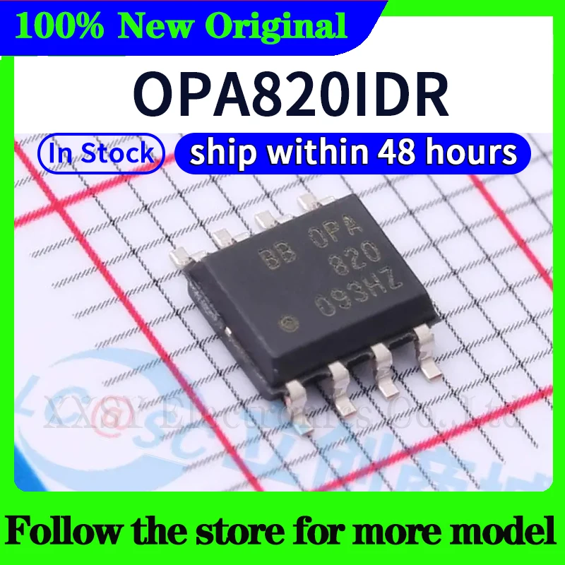 

OPA820IDR In stock 48 hours ship