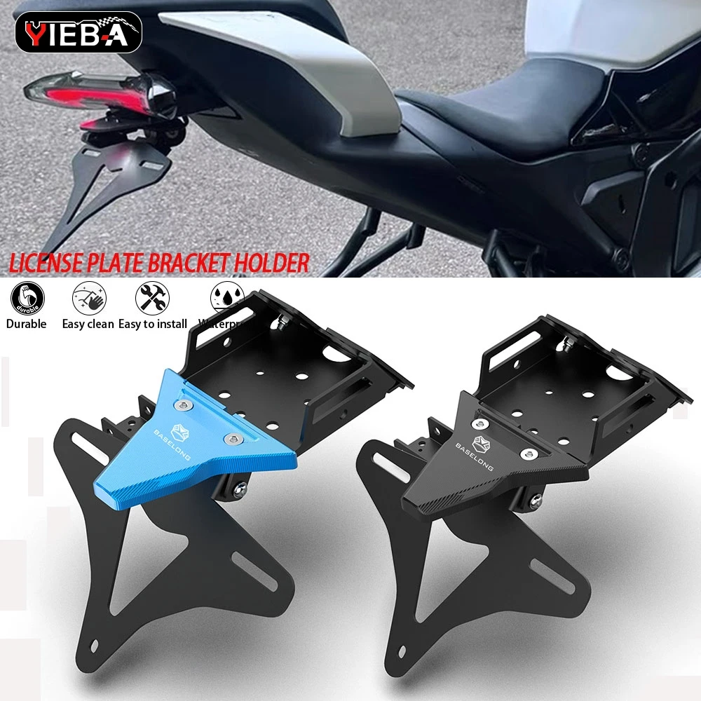 

NK 675 675NK License Plate Holder For CFMOTO CF MOTO 675SR 675SR-R 675 SR SRR 675SRR Tail Tidy Fender Eliminator Registration