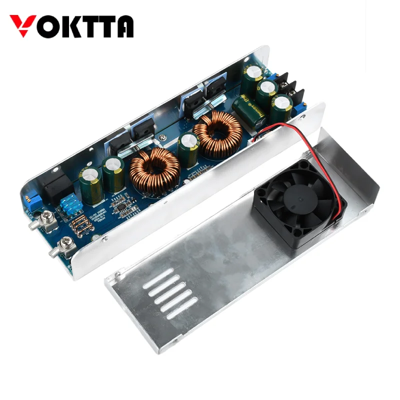 

1000W DC-DC Voltage Converter DC Power Module 12-75V to 12-85V CV Boost Converter Step Up Adjustable Module Power Supply