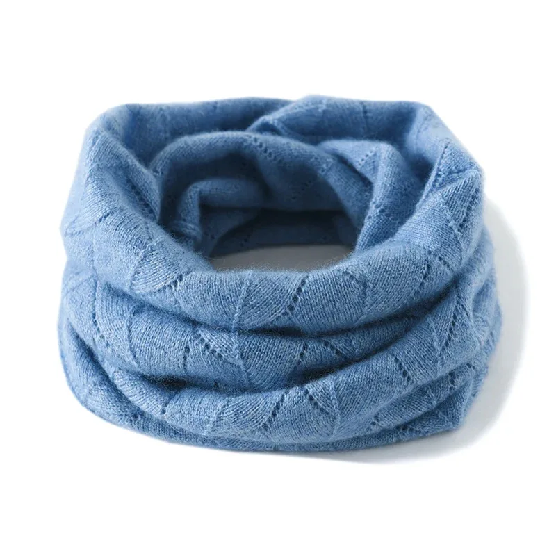 

Wool Neck Warmer for Women, Warm Neck Protection, Versatile Knitted Hollow Korean Style Pullover Neck Scarf