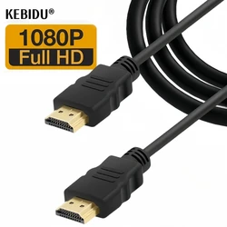 Kabel zgodny z HDMI Kable wideo Pozłacany kabel 3D 1.4 1080P do komputera PS4 Rozdzielacz HDTV Przełącznik 1,5 m 3 metry 5 m