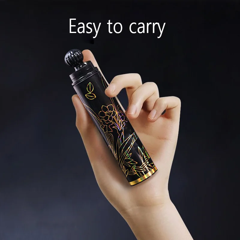 2-delige tandenborstels in de vorm van lippenstift Draagbare opvouwbare plastic tandenborstels Tanden reinigen en mondverzorging voor reizen Tandenborstelset