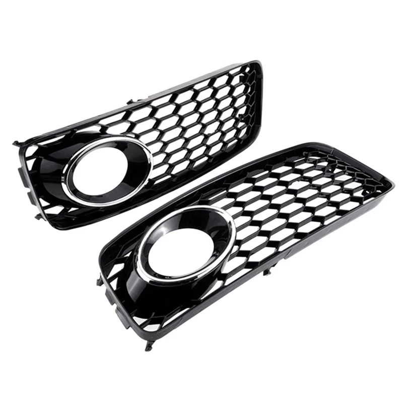 

Front Bumper Fog Light Grille Ventilation Grille 8T0807681B 8T0807681D For A5 S-Line S5 B8 RS5 2008-2012