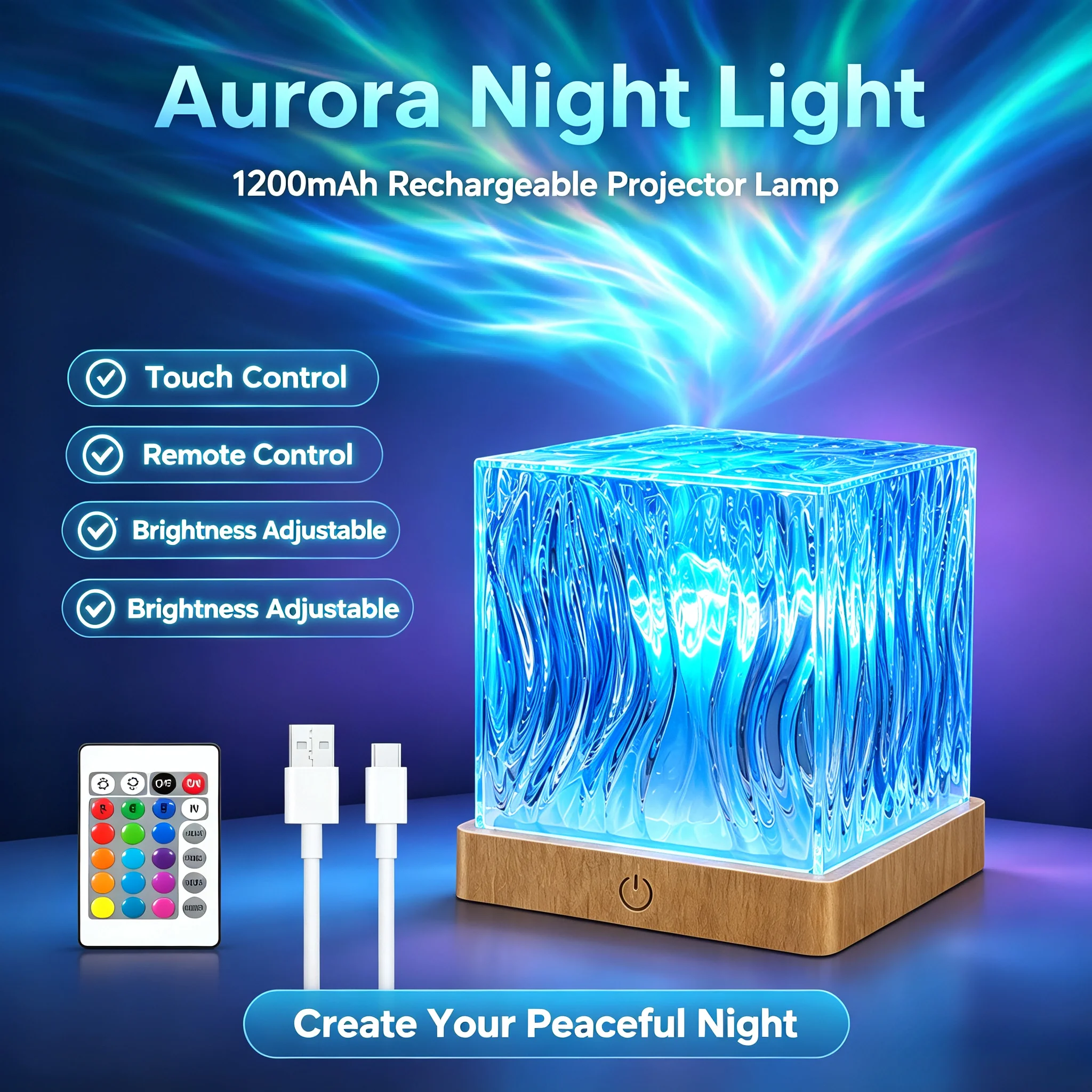 projetor-de-luz-noturna-aurora-com-controle-remoto-por-toque-16-cores-lampada-atmosferica-recarregavel-de-1200mah