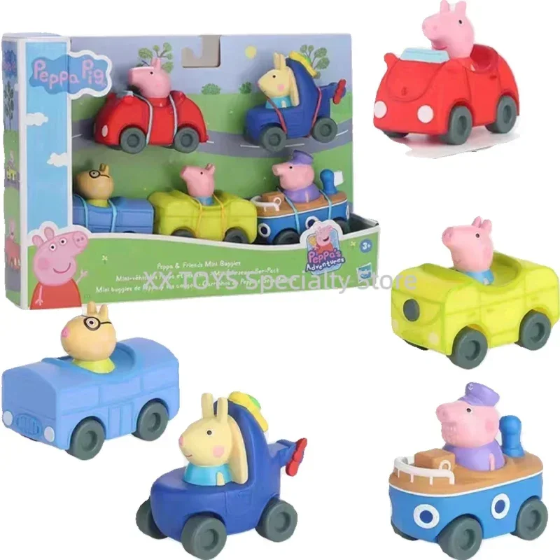 Hasbro Power Rangers Peppa Pig Peppa’s Adventures Peppa and Friends Mini Buggies 5 Multicolour Vehicles Pre-School Holiday Toys