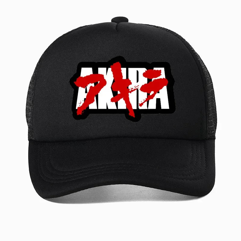 Bloody Akira Logo Unisex Baseball Cap Anime print adjustable Dad Hat summer Outdoor Mesh breathable Snapback hats Casquette