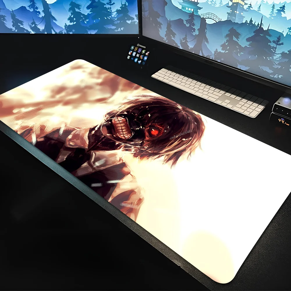 

1pc Tokyo Ghoul's Non-slip Mouse Pad Suitable For Office Computers Laptops E-sports Game Desk Mats XXL Keyboard