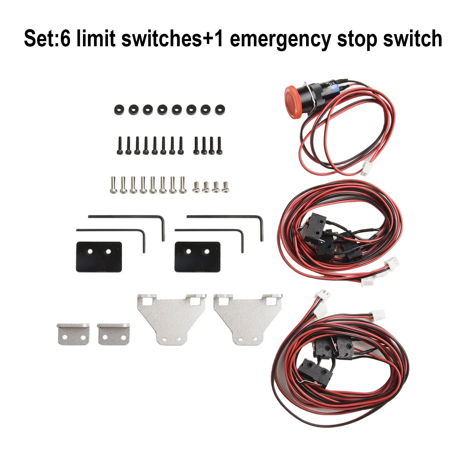 2 Pin Terminals CNC Engraving Machine 2 Pin Terminals Easy Installation 80cm Cable Length Assembly Accessories