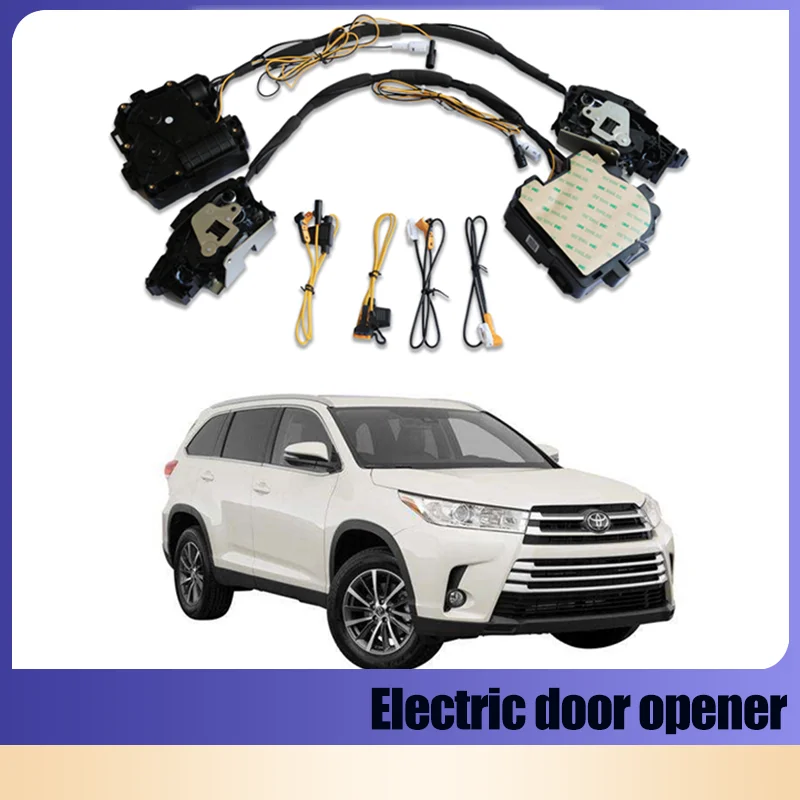 For Toyota Highlander Camry RAV4 Smart Auto Electric Suction Door Lock Automatic Soft Close Door Super Silence Vehicle Door