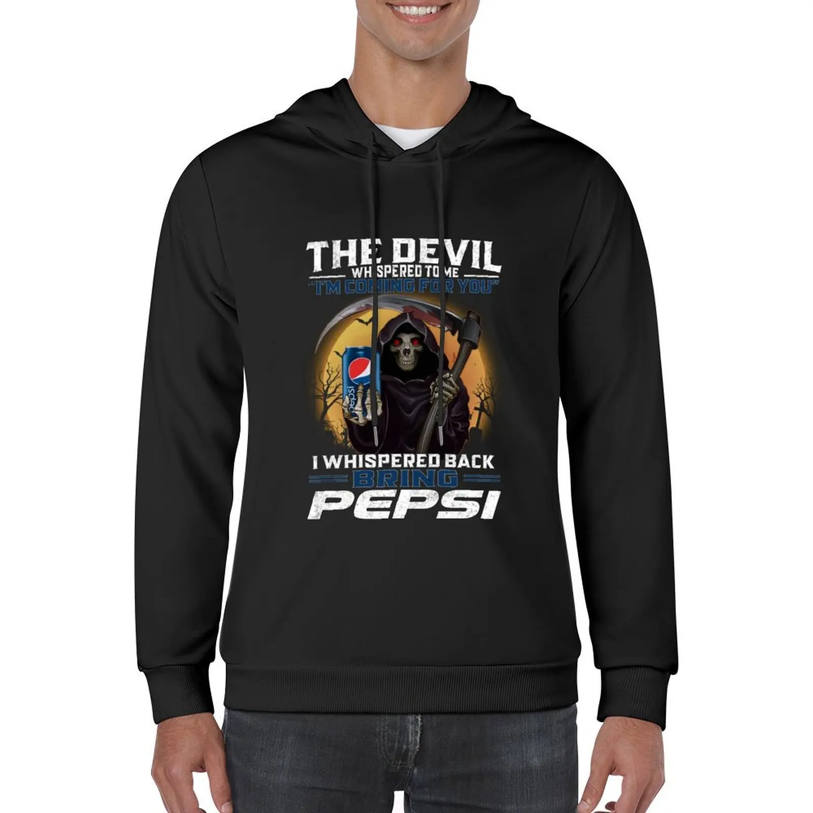 PEPSI هوديي الرجال الشتاء سترة الخريف منتجات جديدة الرجال العرق قميص أنيمي الملابس هوديي للرجال