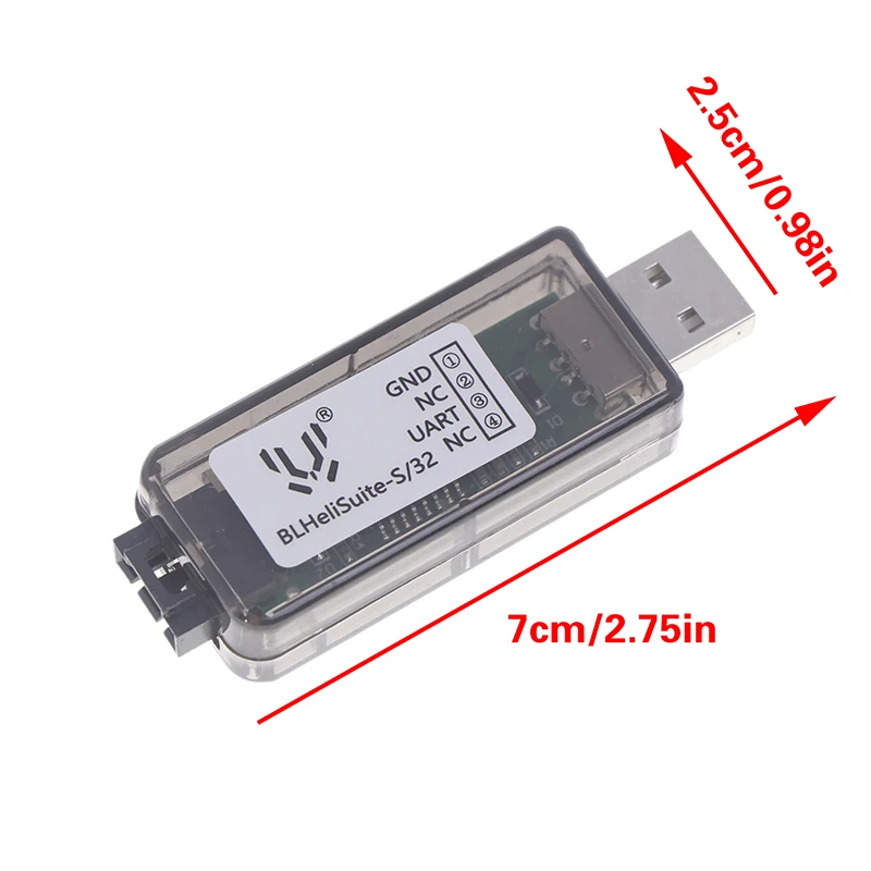 BL-S BL-32 USB-программатор, бесщеточный ESC, установщик параметров BLHeliSuite, программирование управления скоростью с открытым исходным кодом для RC