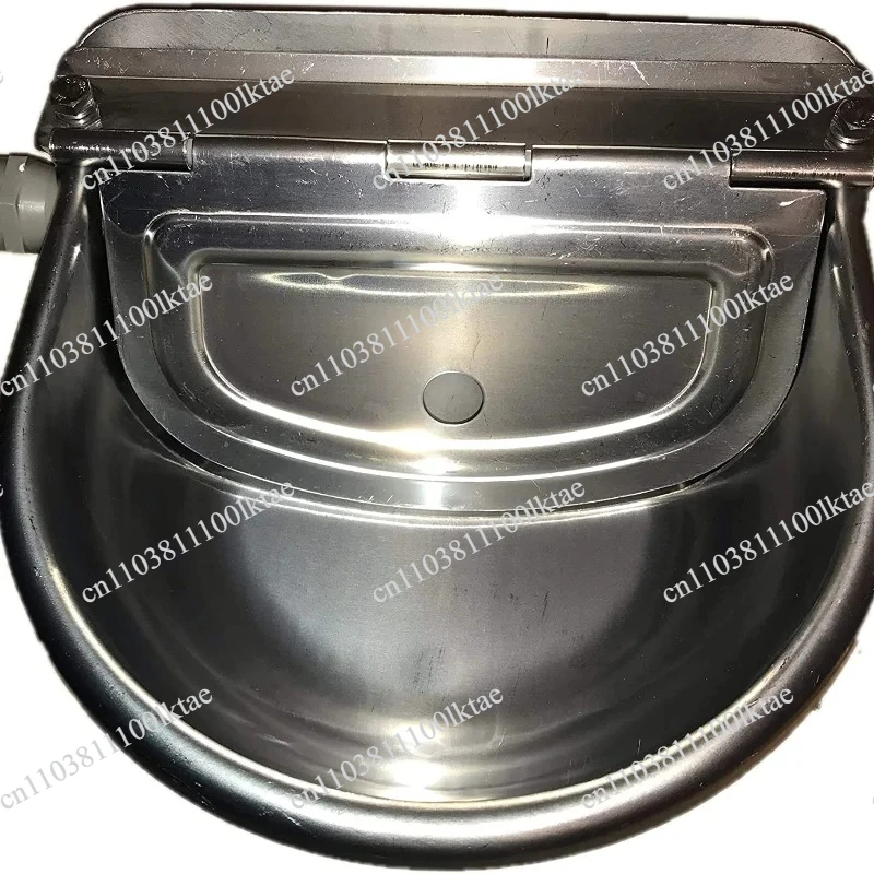 2pcs of Water Saving Automatic Floating Ball  Stainless Cattle Drinker Cow Water Trough Cattle Drinking Bowl  for Livestock Farm