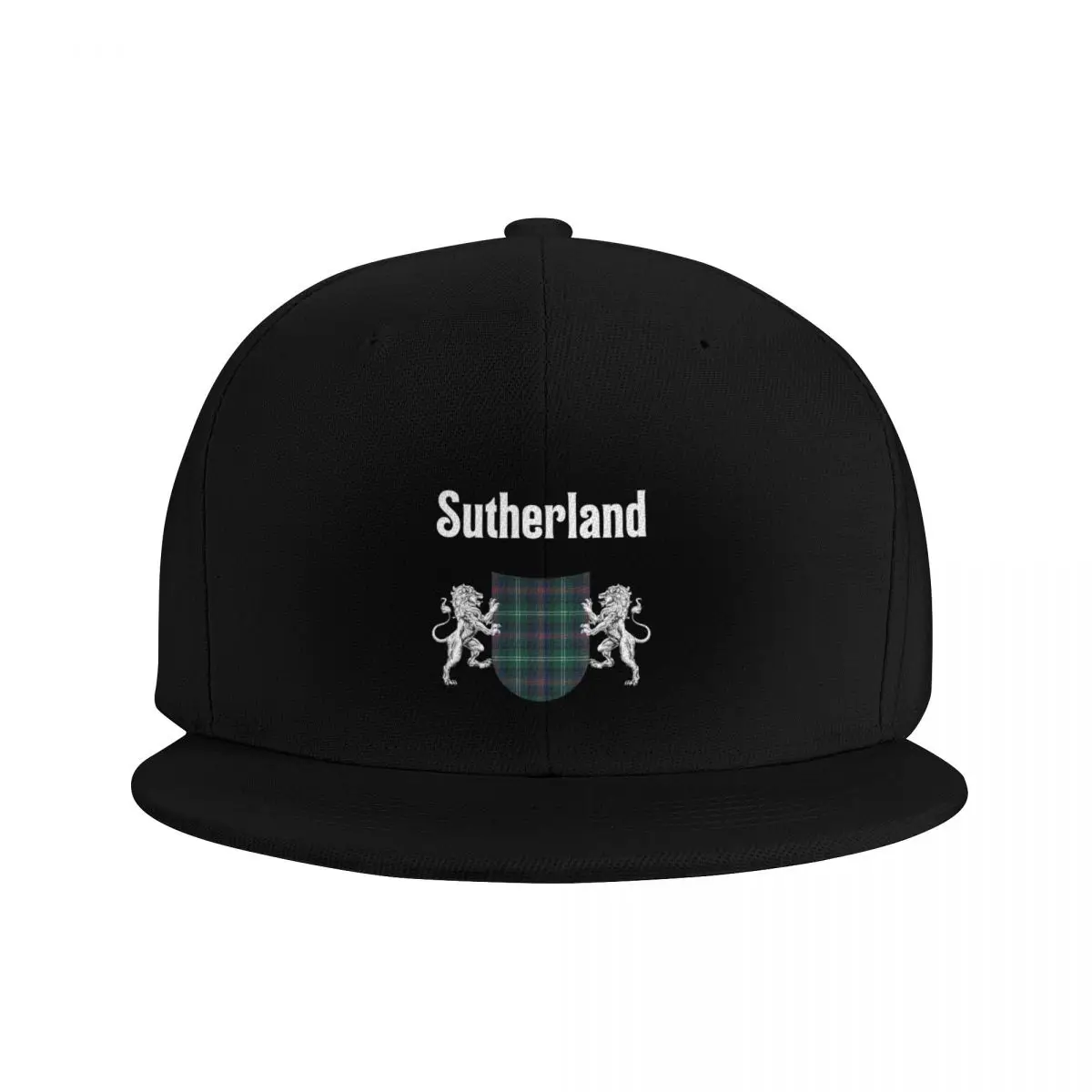 Sutherland Clan Scottish Name Coat Of Arms Tartan Baseball Cap Hood Luxury Brand Caps For Women Men's