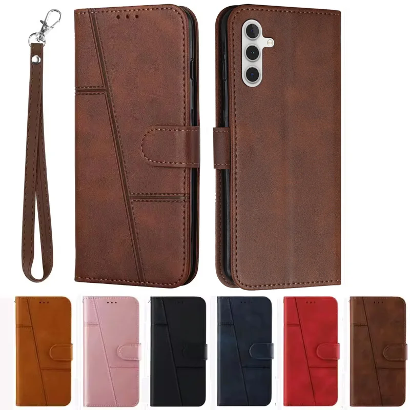 

For Samsung Galaxy A16 Case Flip Wallet Book Cover on for Fundas Samsung A16 A 16 Phone Case GalaxiA16 Leather Protective Cases