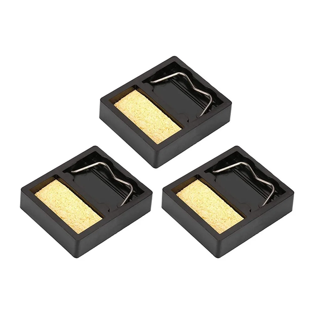 Crafting Activities Compact Soldering Tool Mini Soldering Stand Black Heat Protection Features Lightweight Design