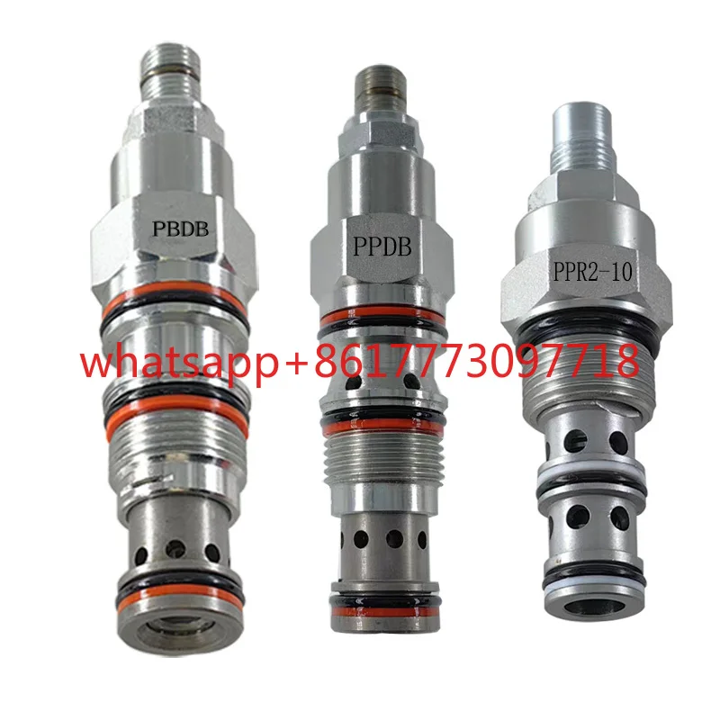 Valvola di riduzione della pressione idraulica Valvola dell'olio della pressa PBDB Valvola di controllo del regolatore di pressione PPDB Valvola di regolazione PPR2-10