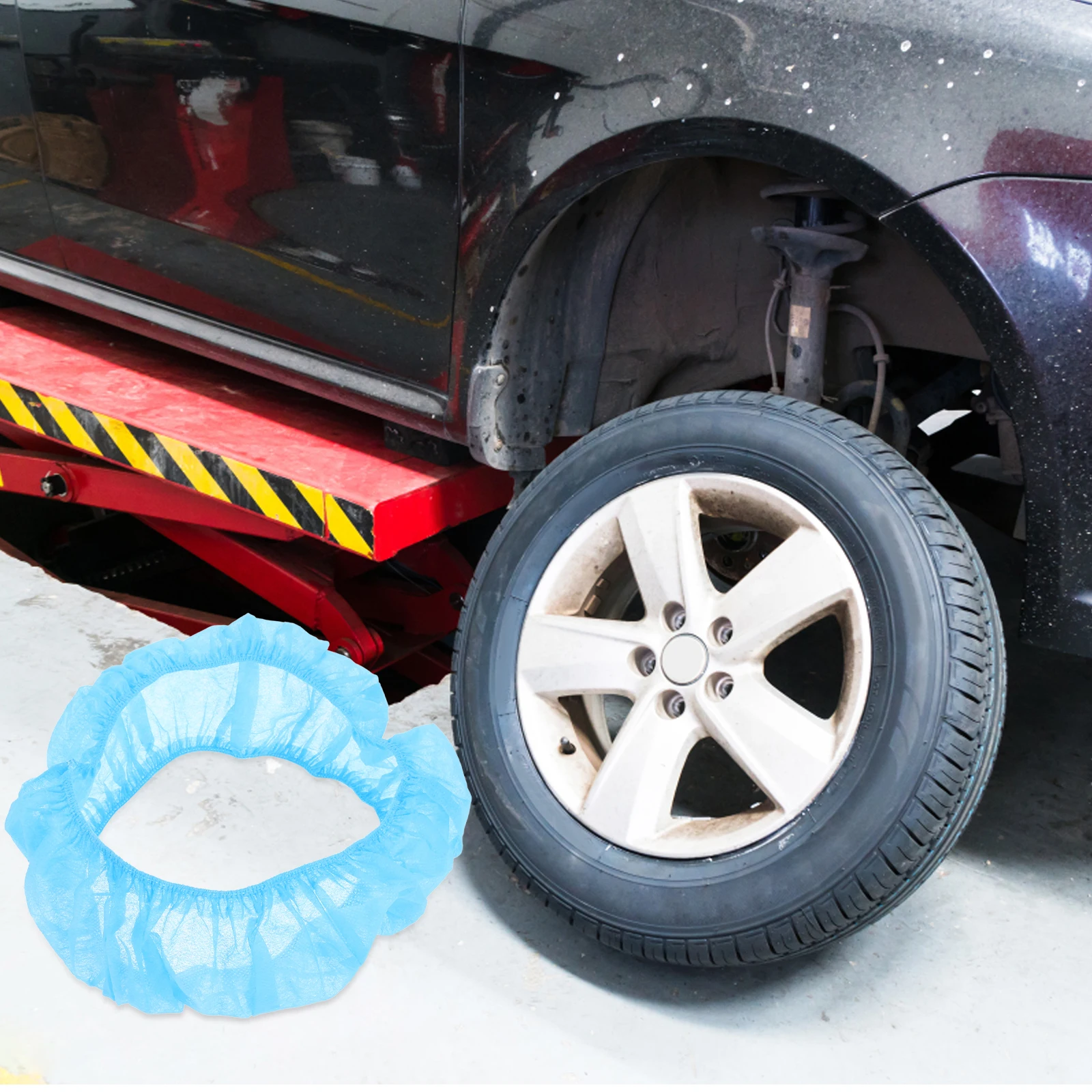 

40 Pcs Car Spare Wheel Cover Trailer Tire Truck Covers for Trucks Non-woven Fabric Protective
