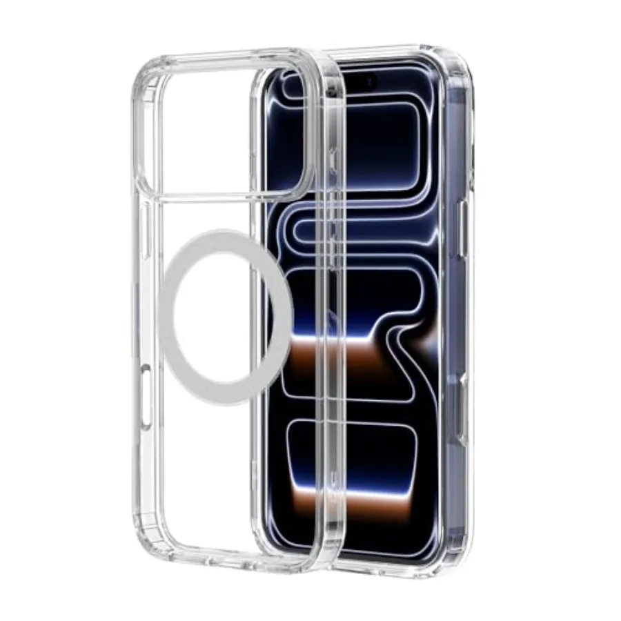 

Clear Protective Case for 17 Pro Max 6.9 with Camera Cutout Design Compatible with MagSafe Accessories Enhanced Drop Protection