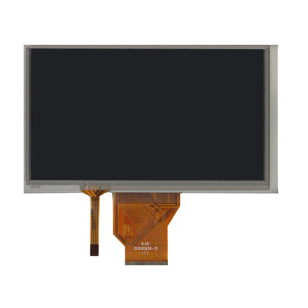 Imagem -04 - Display Lcd Screen Digitizer Touch Screen Vidro Carro Dvd Navegação Gps Multimídia de Controle Central At065tn14 800x480 65