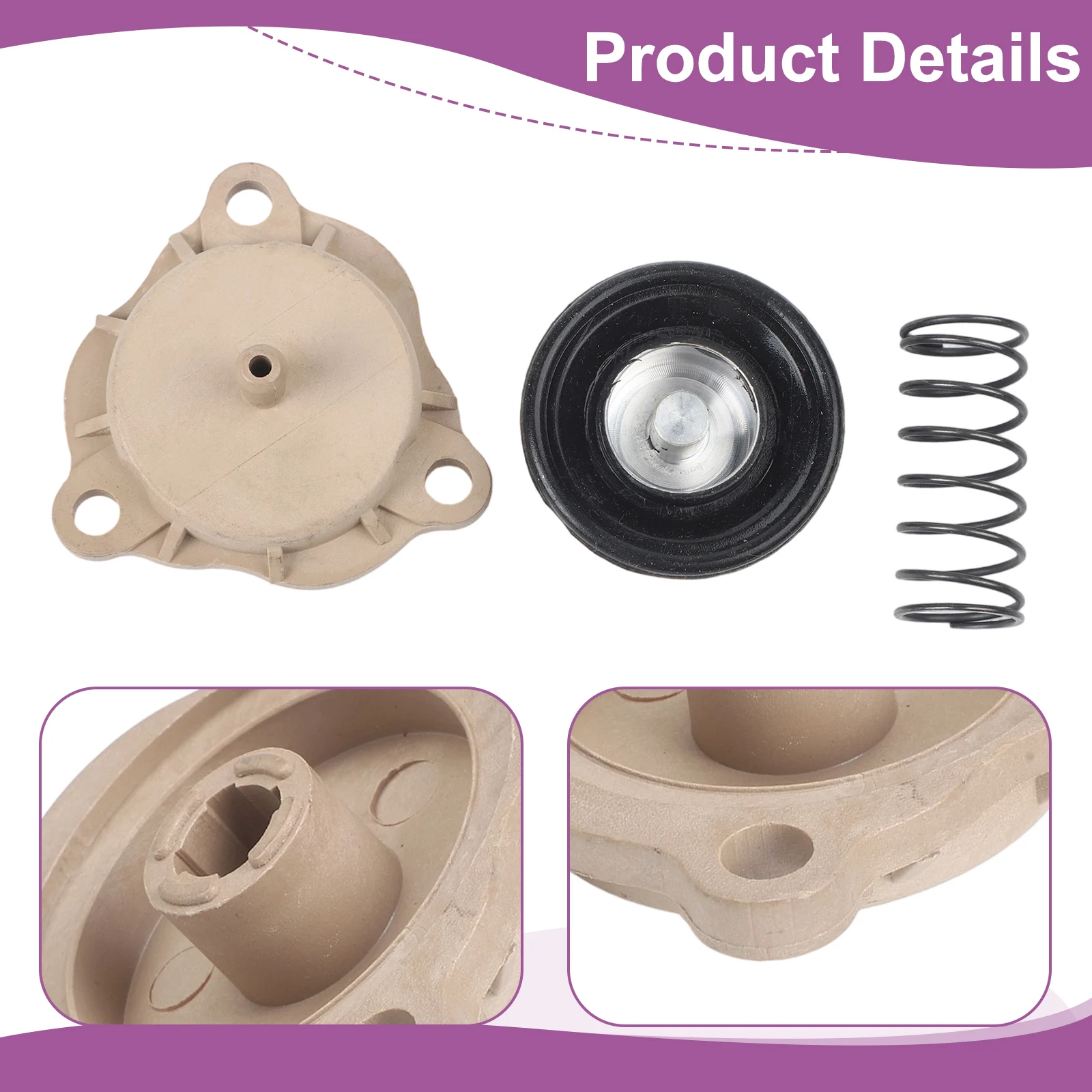 

Engine Maintenance Turbo Bypass Valve OE Replacement ABS Construction Quick Install Wear-resistant Design Direct Replacement