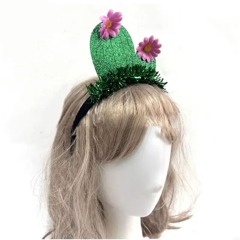 DXAE Tinsel atravessando as faixas da cabeça Mardi Gras Headwear