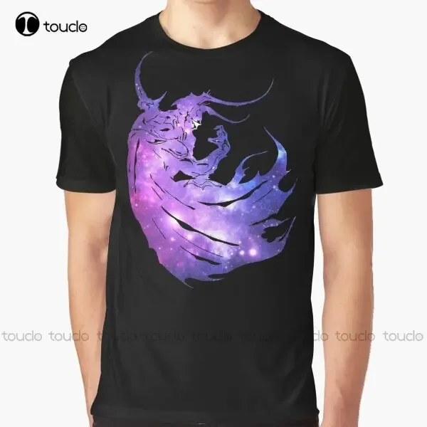 ° Final Fantasy ° Final Fantasy Iv Space Logo Graphic T-Shirt Womens White Shirt Digital Printing Tee Shirts Christmas Gift