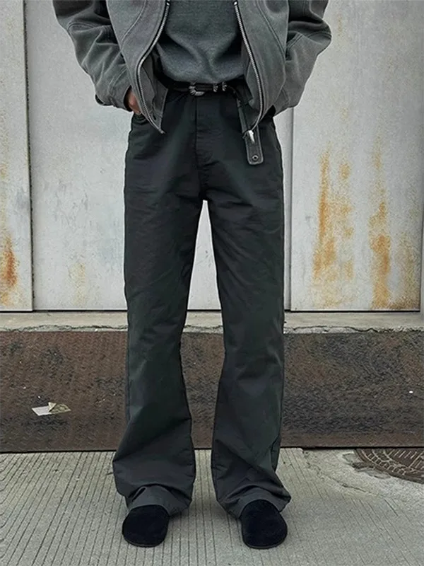 

Retro American Cleanfit High Street Straight Leg Workwear Pants Men Trendy Loose Versatile Ins Floor-Length Casual Pants