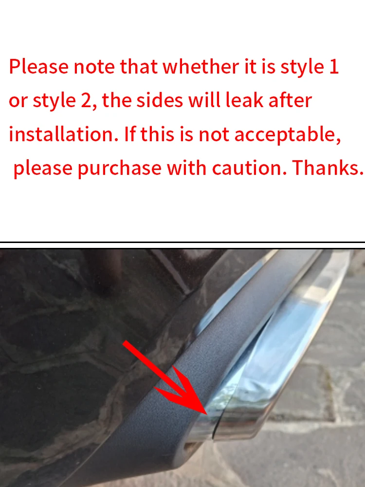Für Mercedes Benz A B C E Klasse GLC X253 W205 W213 W176 W177 W246 W247 Auto Schwanz Schalldämpfer Auspuffrohr Ausgang Abdeckung Zubehör – Detail 1
