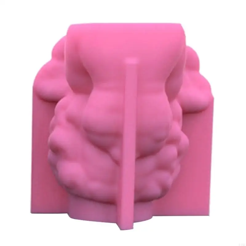

R3MC Geometric Angel Gypsum Silicone Molds Storage Box Mold for Making Plants Pot Flower Pot Pen Holder