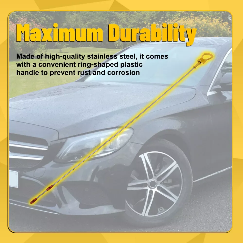 1pc Car Engine Oil Dipstick Stainless Steel For MERCEDES E-Class E220 E250 BlueTEC 4-Matic 220 CDI OEM6510102372 Car Accessories