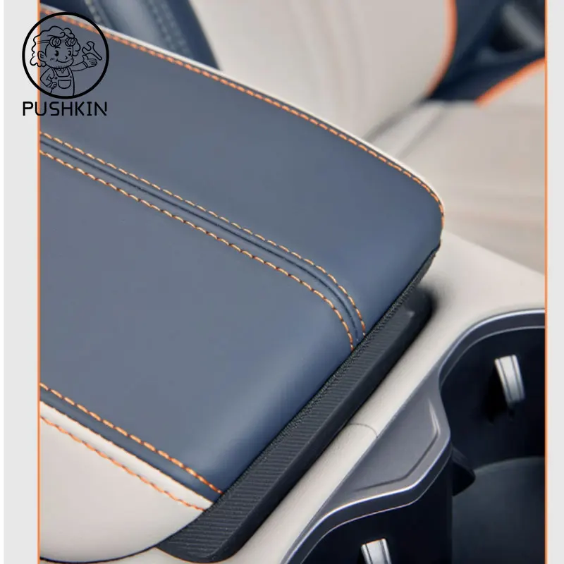 For BYD Seal U Sealion 6 Song Plus 2024 Car Styling Armrest Box Height Pad Central Armrest Box Protective Cover Auto Accessories