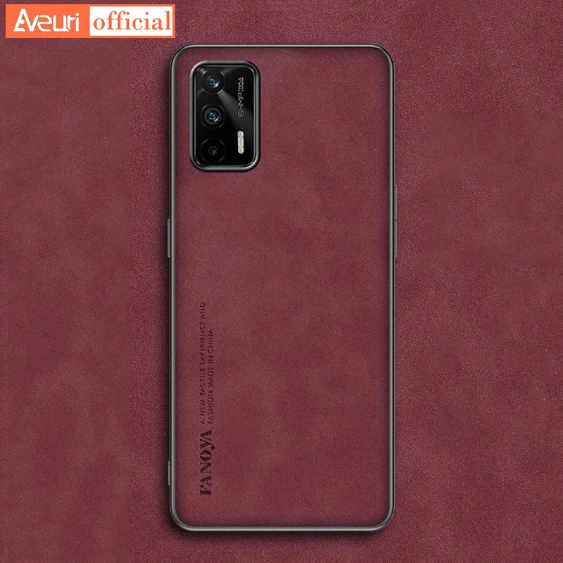 For Realme GT Neo Flash Coque Luxury Leather Case For Realme GT Neo 2T 5G Matte Cover Silicone Shockproof Protection Phone Case