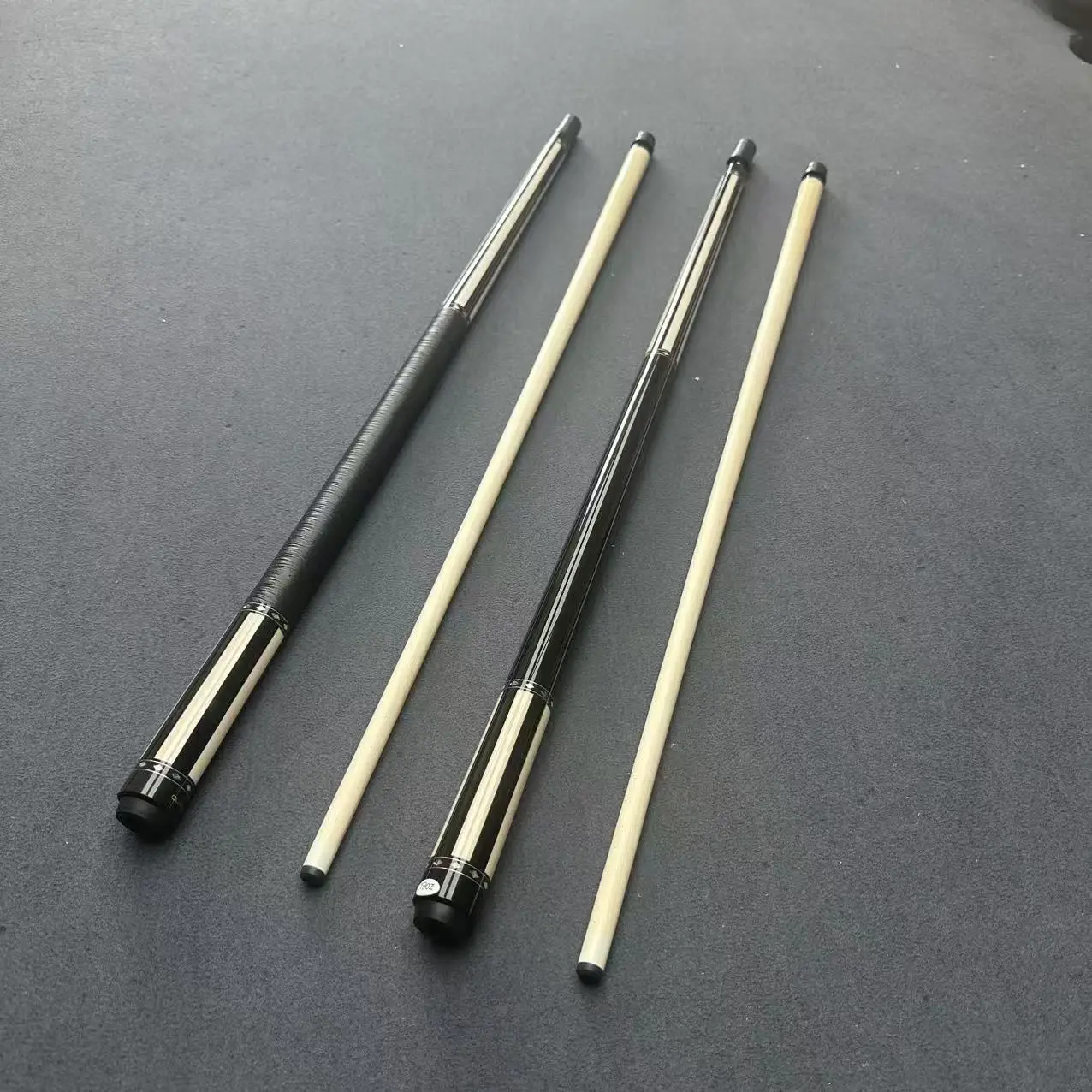 New CUPPA high-end professional pool cue Stick Set 1/2 Split maple shaft 58 inches 12.2mm Tip with accessories