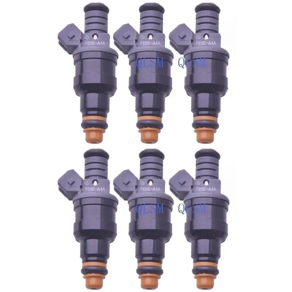 6Pcs F65E-A4A F65Z-9F593-A Auto Fuel Injectors Set Replacement For Ford F-150 E-150 E-250 Econoline Windstar Engine Parts