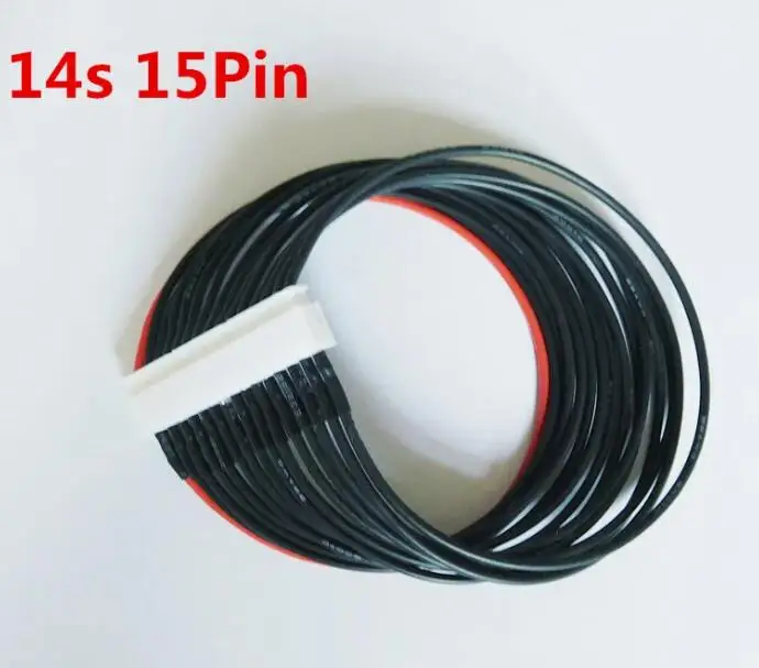2PIN-16PIN 1S 2S 3S 4S 5S 6S 8S 10S 12S 14S 15S JST-XH موصل التوازن سلك السيليكون كابل 50 سنتيمتر 20in 22 # AWG