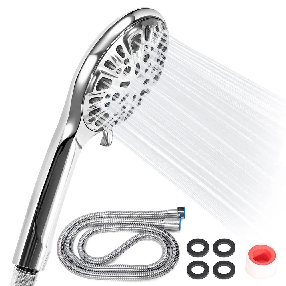 High Pressure Shower Head with Handheld, 9 Spray Modes Detachable Shower Head,Shower Hose Attachment for Shower