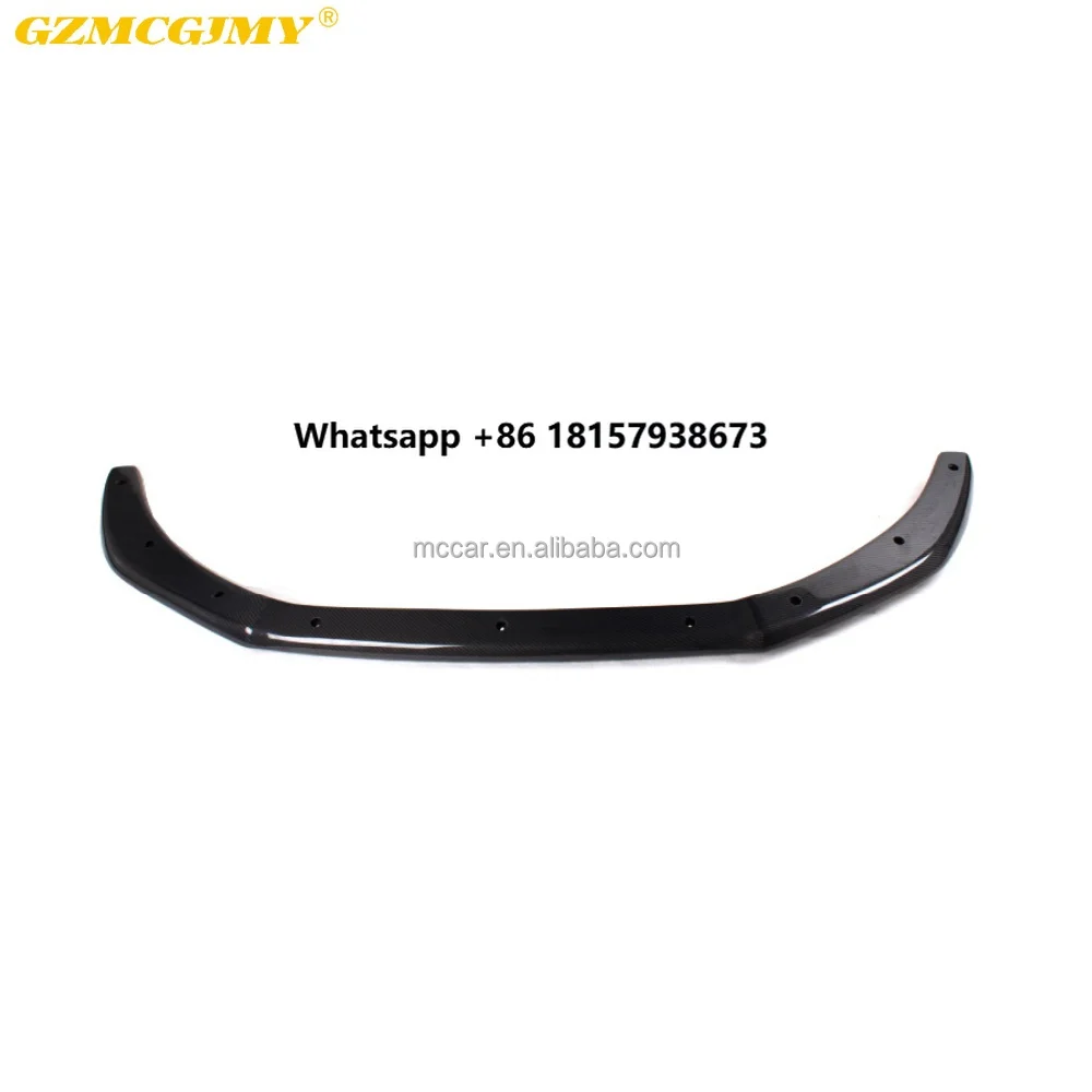 

2015-2023 Car Bumpers Top Material Dry Carbon Fiber Front Lips for A4 B9 Front Lips