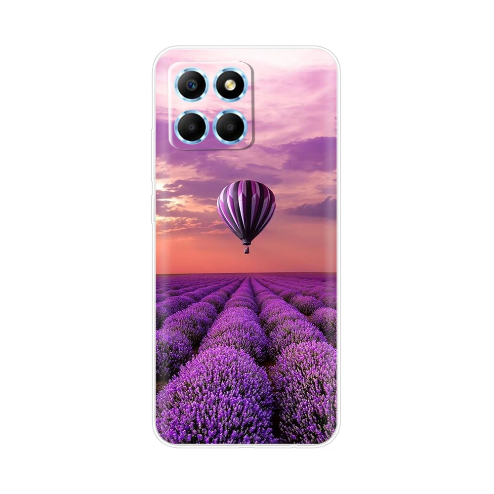 for Honor X6a Case 6.56" Phone Cover Clear Silicone Soft TPU Back Cover for Huawei Honor X6A WDY-LX1 HonorX6a Case Fundas Bumper image 4