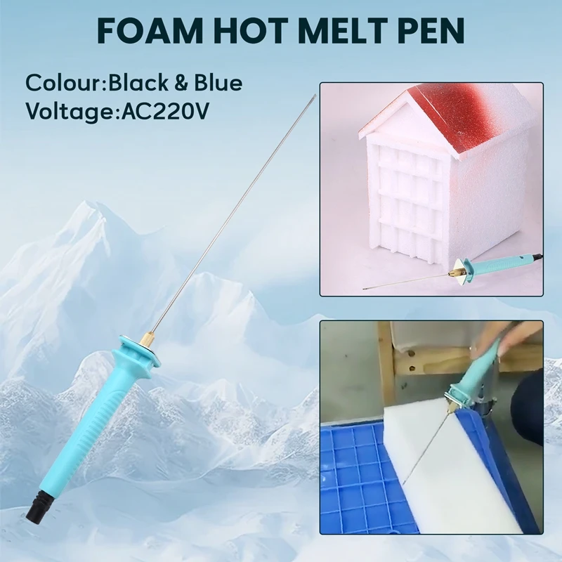 Stylo coupe-mousse et polystyrène Y50A-12V, Machine électrique de découpe de mousse à température réglable, stylo de découpe de planche KT