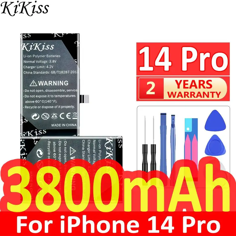 

Долговечная батарея для мобильного телефона Apple iPhone 14 Pro 3800 мАч