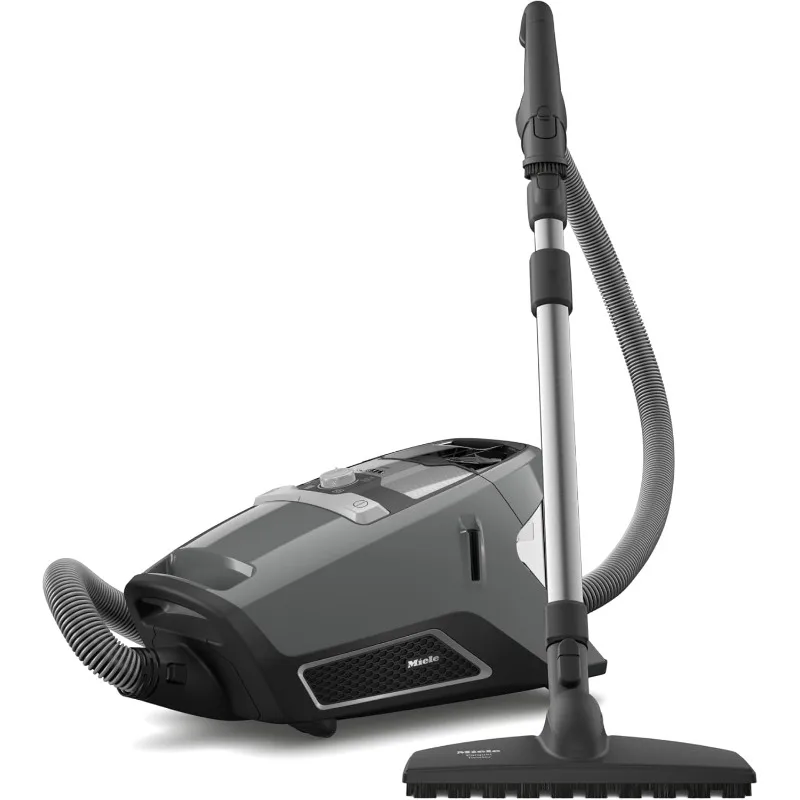 

Miele Blizzard CX1 Pure Suction Bagless Canister Vacuum Cleaner, Graphite Grey