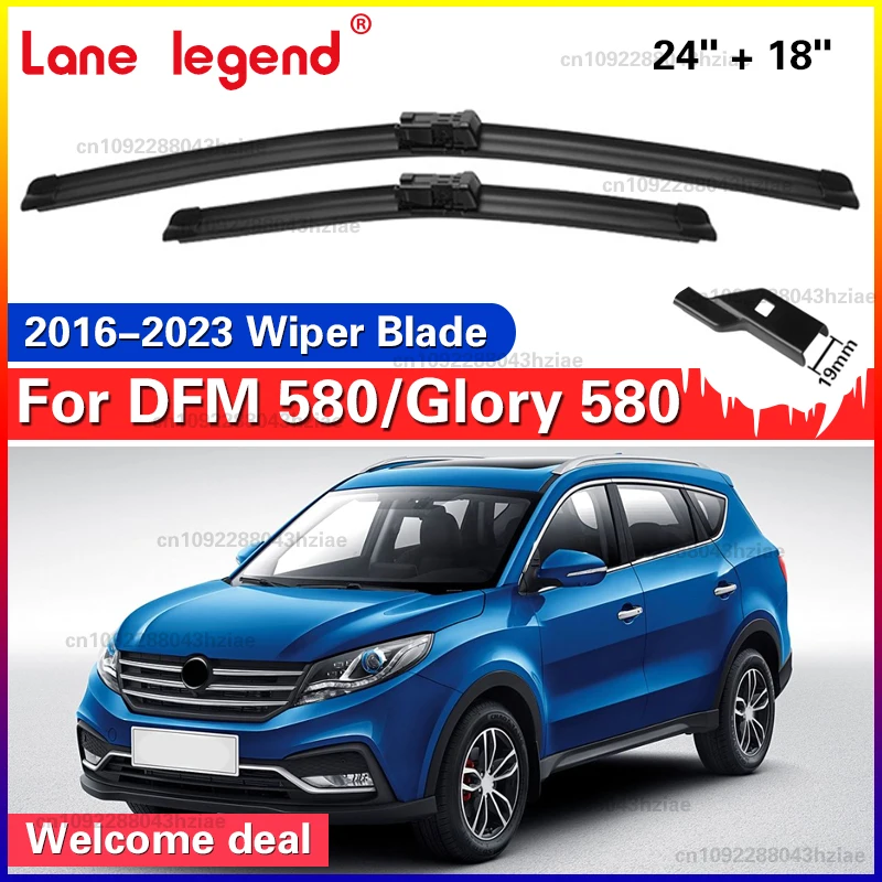 Auto Front Wischer Klingen Für DFM 580 DFSK Herrlichkeit 580 i-Auto SUV 2016-2023 Windows Windschutzscheibe Windschutz pinsel Auto Zubehör