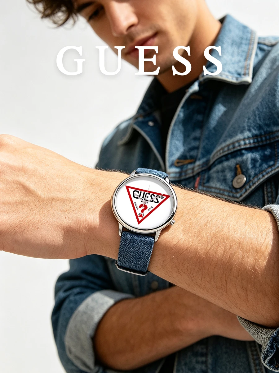 Zegarek Unisex Guess, niebiesk – Street Fashion Logo recenzja i cena