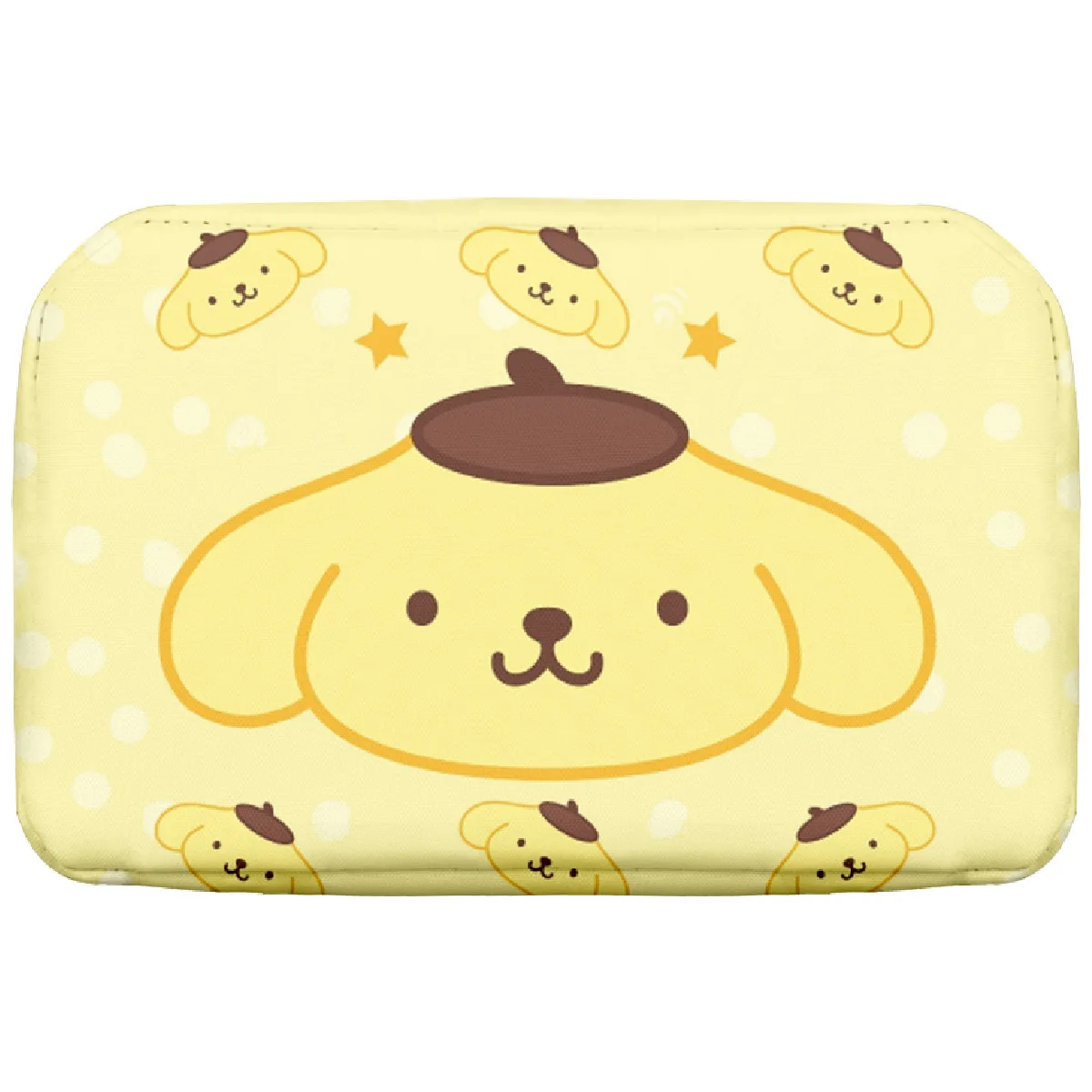 Sanrio pompon Purin Kuromi Mymelody Cartoon Cooler Lunch Box Bento Bag Outdoor Lunch Thermal Bag Outdoor Office Picnic Food Bags