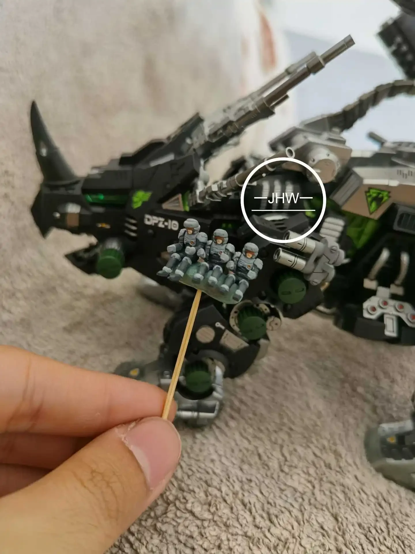 1/72 original kotobukiya zoids Dpz-10 dunkles Horn Anime Figur Montage Modell Geburtstags geschenk Spielzeug für Kinder Sammlung Ornament