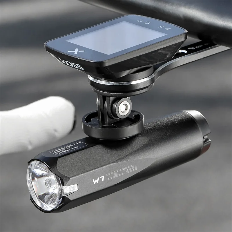 WEST BIKING Waterproof Bicycle Headlight 600/900/1200 Lumen Type-C Charging MTB Road Bike Front Lamp Portable Cycling Flashlight