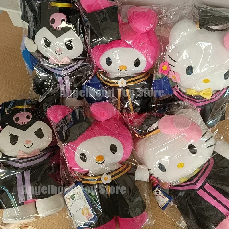 

35 см Sanrio Выпускной Hello Kitty хобби моя мелодия Kuromi Cinnamoroll Большая искусственная подушка для дивана подарок на день рождения для девушки